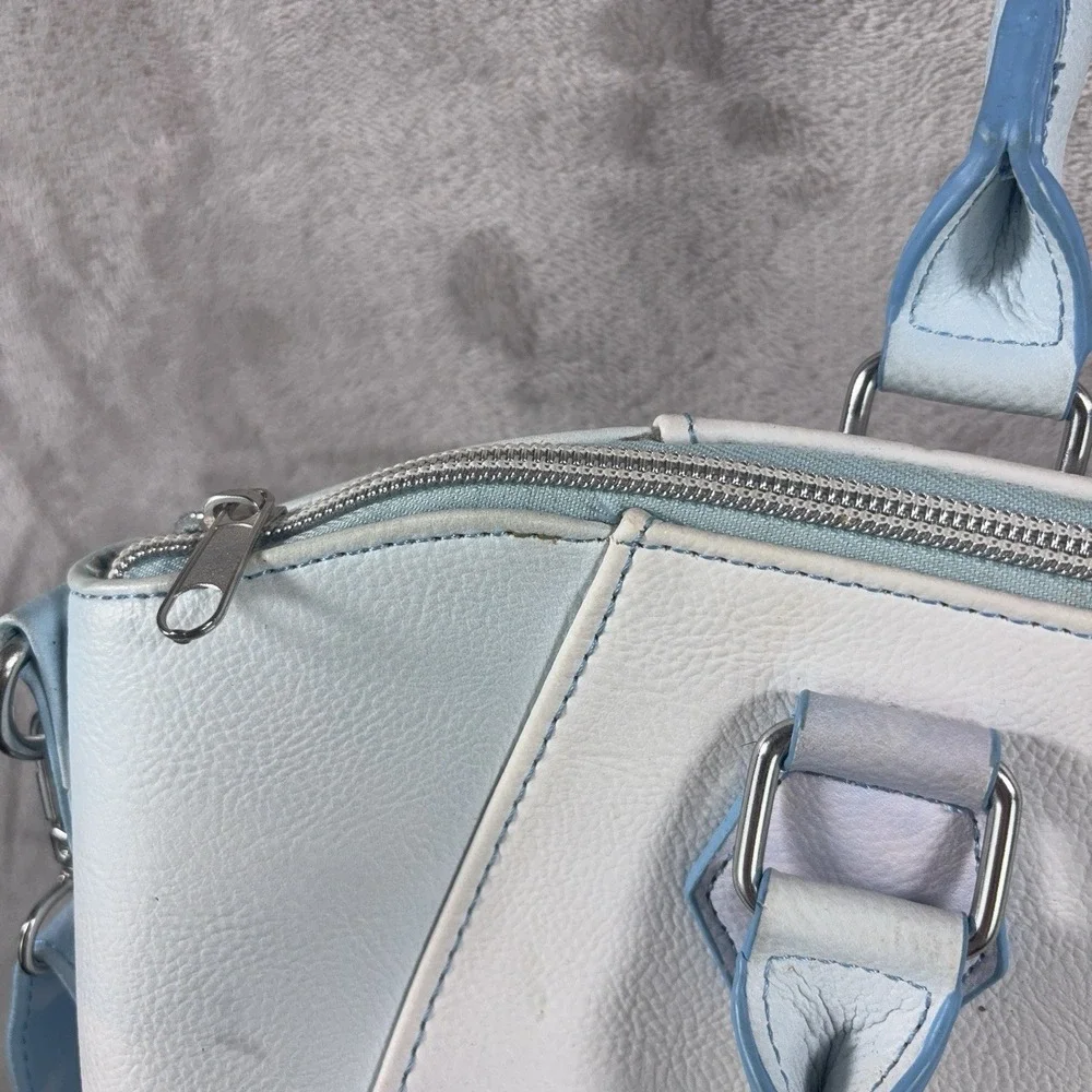 Loungefly Disney Frozen 2 Elsa Satchel Bag Crossbody Blue Winter Snow Queen